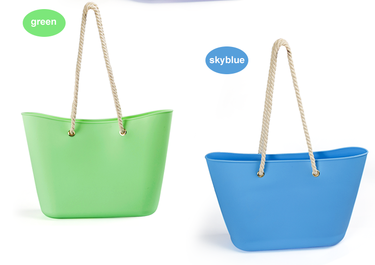 Professional Production Waterproof Silicone Beach Bag Tote