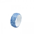8.7MM Personalized Pattern Silicone Wedding Ring For Men